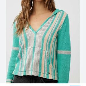 O'Neill Catamaran sweater pool blue women’s size medium